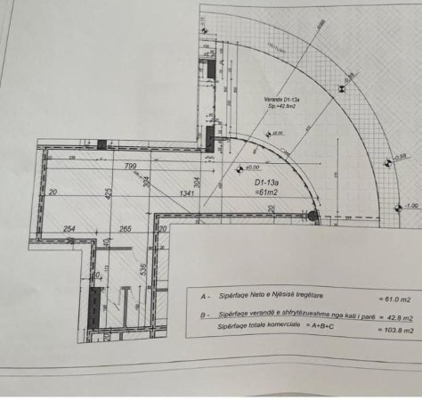 Tirane, jepet me qera dyqan Kati 0, 104 m² 1.400 € (RRUGA E DURRESIT)