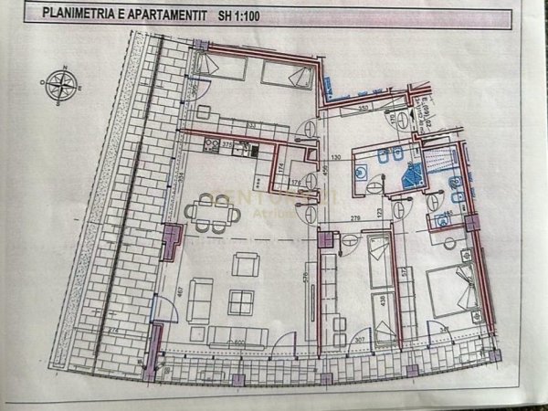 Tirane, shitet apartament 3+1+Aneks+Ballkon Kati 9, 200 m² 620.000 € (Lake View)