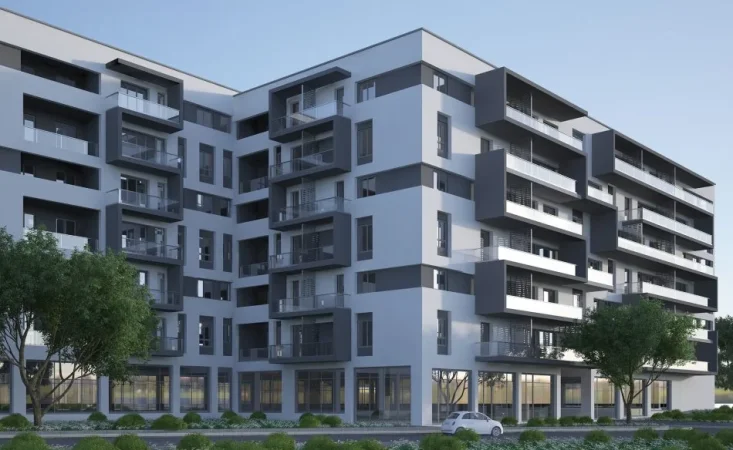 Tirane, shitet apartament 1+1 , 66 m² 122.650 € (Rruga Aleksander Moisiu)