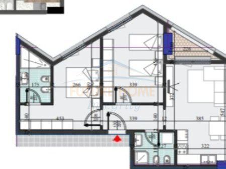 Tirane, shitet apartament 2+1 Kati 8, 97 m² 170.275 € 