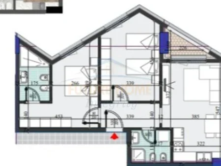 Tirane, shitet apartament 2+1 Kati 8, 97 m² 170.275 € 