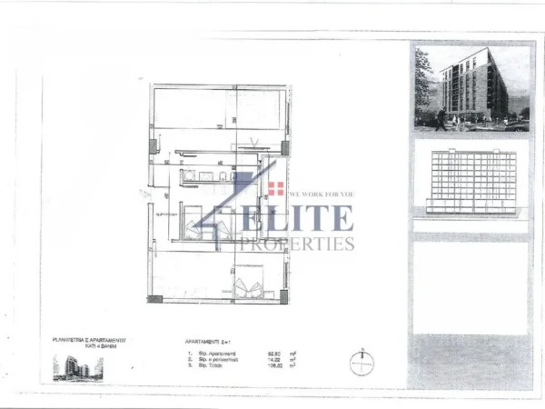 Tirane, shitet apartament 2+1+Ballkon Kati 4, 107 m² 128.184 € (Paskuqan)