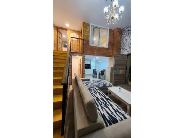 Tirane, jap me qera apartament duplex 2+1+Ballkon Kati 1, 70 m² 500 € (FRESK)