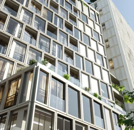 Tirane, shes apartament 1+1+Ballkon Kati 4, 81 m² 196.000 € (Soho Towers)