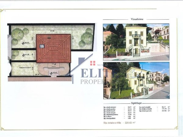 Korce, shitet Vile 3+1+Aneks+Ballkon , 228 m² 314.602 € (Belvedere Korca)
