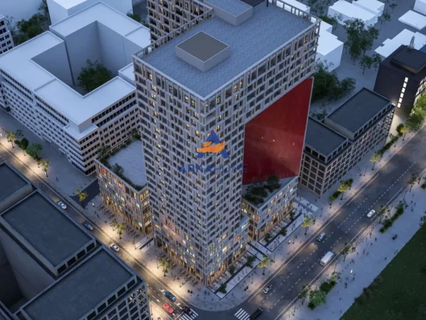 Tirane, shitet apartament 1+1+Ballkon Kati 2, 82 m²