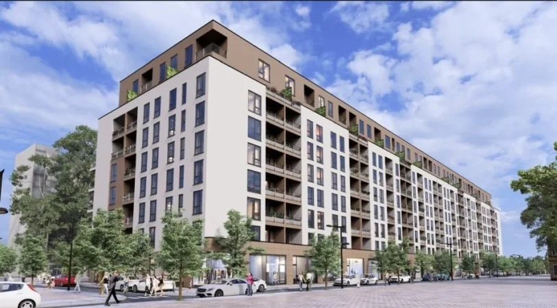 Shitet nga Pronari, pa-komision apartament 2+1+Ballkon Kati 6,  800 €/m²