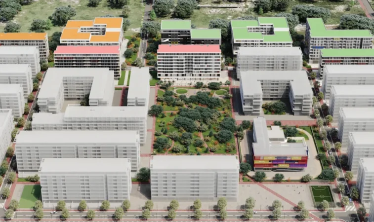 Tirane, shes apartament 2+1+Ballkon Kati 0, 91 m² 140.000 € (Univers City)