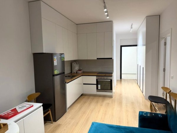 Tirane, jepet me qera apartament 1+1 Kati 1, 58 m² 550 € (Liqeni i Thate)