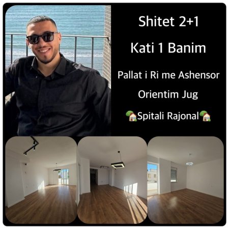 Durres, shes apartament Kati 1, 84 m² 116.000 € (Spitali Rajonal Durres +355 069 20 39 456)