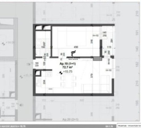 Tirane, shitet apartament 1+1 Kati 4, 72 m² 114.000 € (FUSHA E AVIACIONIT)