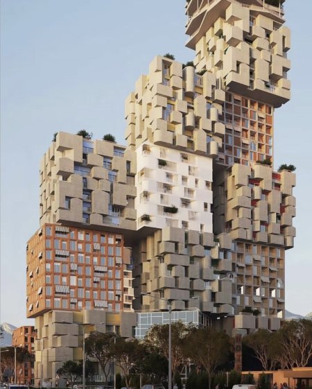 Tirane, shitet apartament 1+1 Kati 14, 82 m² 213.000 € (Rruga Muhamet Gjollesha)