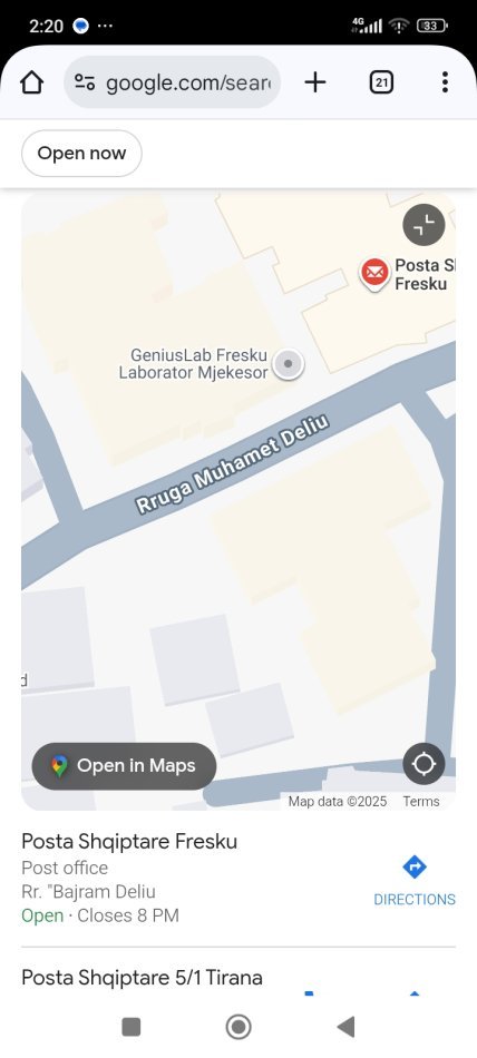 Tirane, jepet me qera apartament 1+1+Ballkon Kati 1, 51 m² 450 €