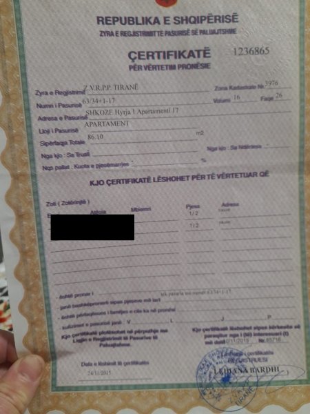 Tirane, shitet apartament 2+1+Ballkon Kati 5, 86 m² 130.000 € (Rruga Ramazan Gaxherri)