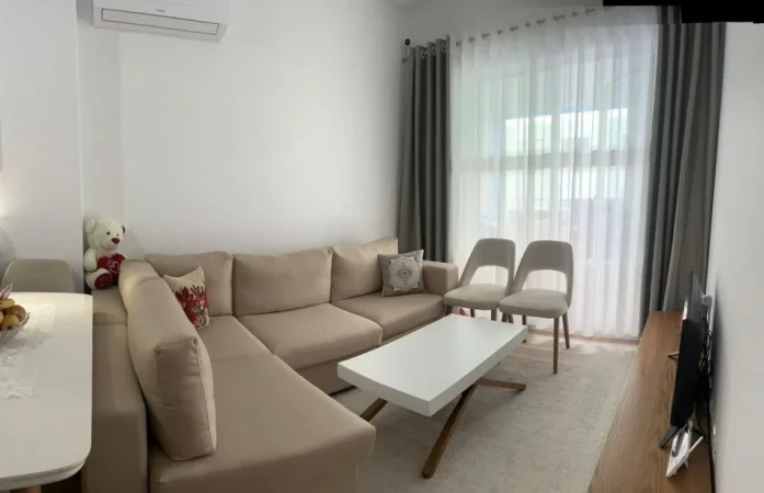 Tirane, jepet me qera apartament 1+1 Kati 2, 68 m² 450 € (ALI DEMI , REZIDENCA KADIU)