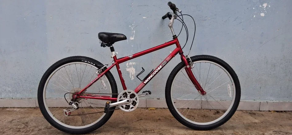 Tirane, njoftim biciklete MONGOOSE️pro26inch️️️ e kuqe 120 €