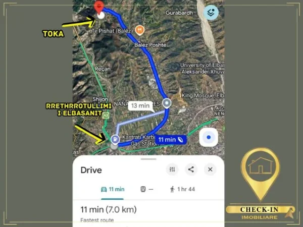 Elbasan, shitet toke bujqesore , 12.975 m² 104.000 € (Fshati Kozan, Elbasan)