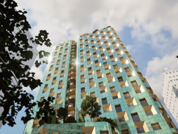 Tirane, shitet apartament 1+1+Ballkon Kati 12, 73 m²  (Bazaar Gate)