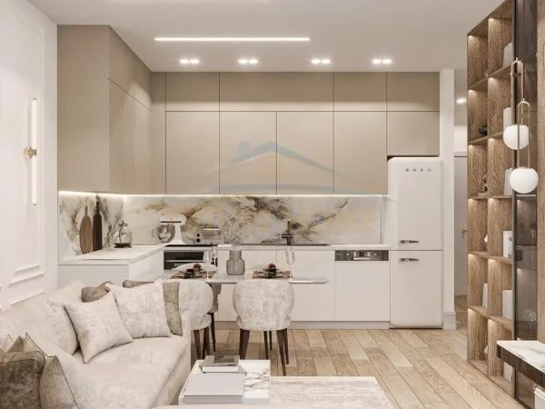 Tirane, jepet me qera apartament 1+1 Kati 8, 85 m² 1.500 € (Air Albania)