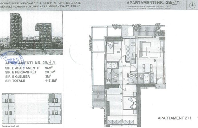 Tirane, jepet me qera zyre Kati 5, 120 m² 1.400 € (RRUGA E KAVAJES)