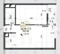 Tirane, shitet apartament 1+1 Kati 4, 73 m² 112.686 € (Fusha e Aviacionit)