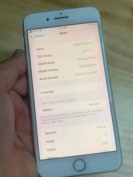 Tirane, shes Celular-Smartphone Iphone 8 Plus