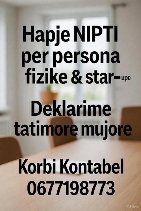 Tirane, ofroj Ekonomist i Licensuar 1 €