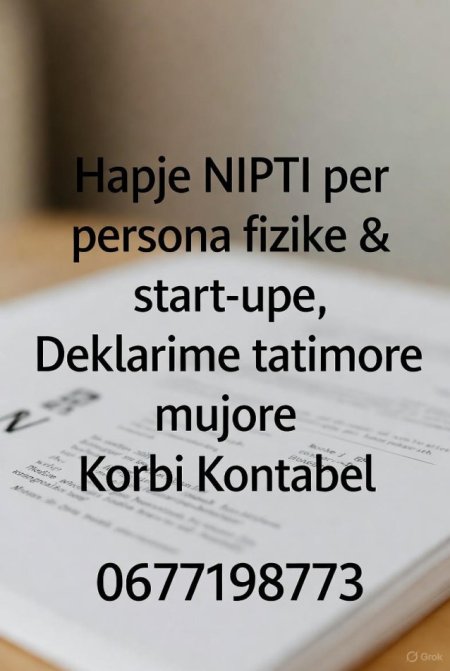 Tirane, ofroj Ekonomist i Licensuar 1 €