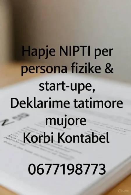 Tirane, ofroj Ekonomist i Licensuar 1 €