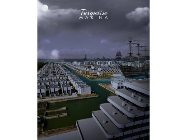 Durres, shitet apartament 1+1 Kati 1, 61 m² 203.600 € (Kompleksi Turquoise Marina, Hamallaj.)