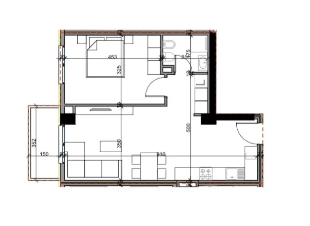 Tirane, shitet apartament 1+1 Kati 1, 77 m² 84.590 € (Aluna Residence ne Paskuqan.)
