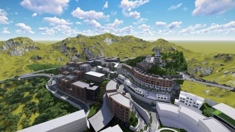 OKAZION Tirane, shitet apartament 2+1+Verande Kati 1, 163 m² 175.000 € (Rezidenca kodra e diellit)