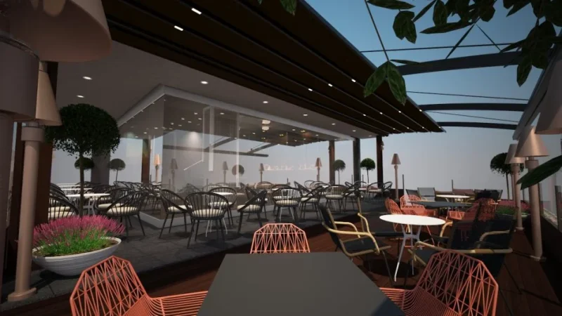 Tirane, shitet nga Pronari, pa-komision bar-kafe Kati 0, 120 m² 350.000 € (Foto Xhavella)