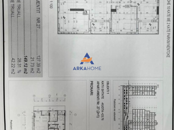 Tirane, shitet 2+1+Ballkon , 238.592 € 