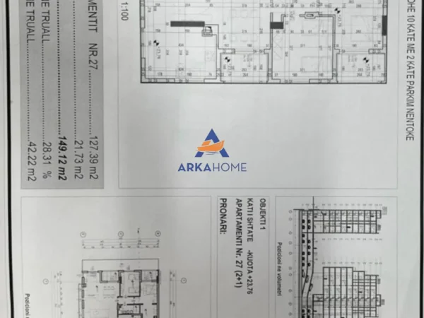 Tirane, shitet 2+1+Ballkon , 238.592 € 