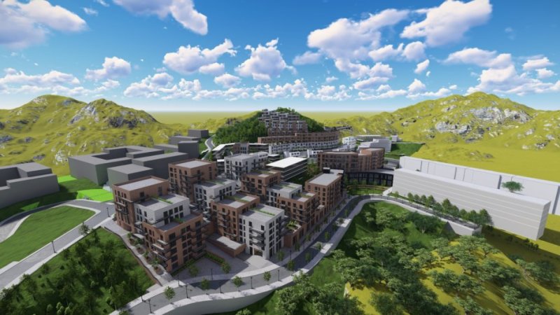 OKAZION Tirane, shitet apartament 2+1+Verande Kati 1, 163 m² 175.000 € (Rezidenca kodra e diellit)