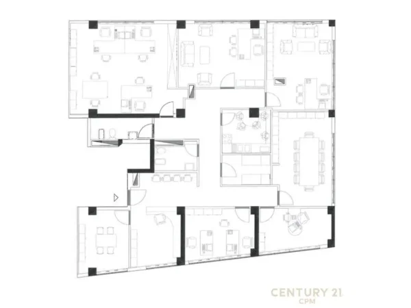 Tirane, shes ambjent biznesi Kati 1, 265 m² (Rruga Ndre Mjeda)