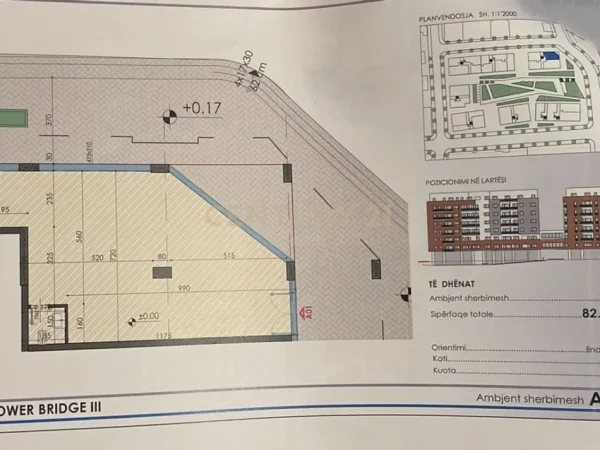 Tirane, shitet ambjent biznesi Kati 0, 82 m² 275.000 € (Oxhaku)