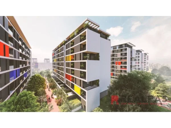 Tirane, jepet me qera apartament 2+1 , 92 m² 108.000 € 