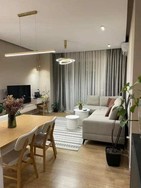 Tirane, jepet me qera apartament 1+1+Ballkon Kati 2, 67 m² 600 € (Rruga e Kavajes)