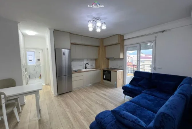 Tirane, jepet me qera apartament 1+1+Ballkon Kati 2, 50 m² 450 € (Rruga David Selenica)