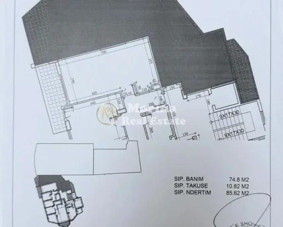 Tirane, shitet apartament 1+1+Ballkon Kati 4, 87 m² 112.000 € (Rruga Shefqet Kuka)