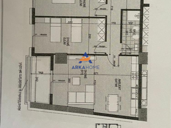 Tirane, shitet apartament 3+1+Ballkon Kati 3, 158 m² 238.900 € 