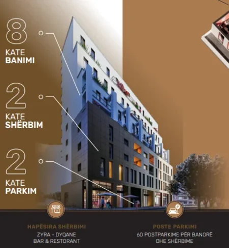 Tirane, shes apartament 2+1+Ballkon , 210.000 € 