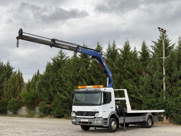 Tirane, shes Karroatrec MB ATEGO 1218, Nafte, e bardhë manuale