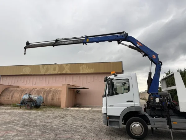 Tirane, shes Karroatrec MB ATEGO 1218, Nafte, e bardhë manuale