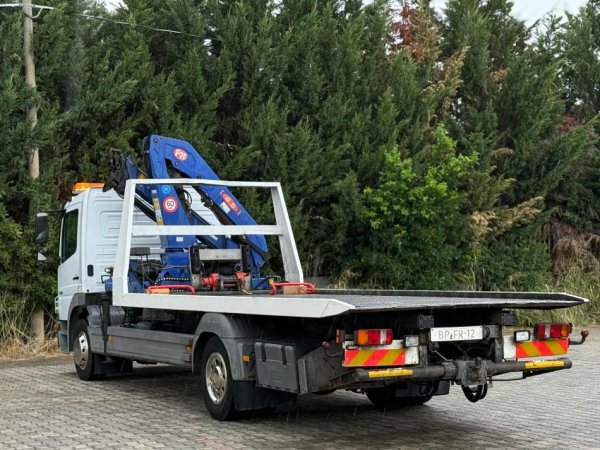 Tirane, shes Karroatrec MB ATEGO 1218, Nafte, e bardhë manuale