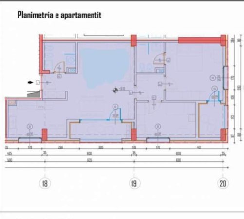 Tirane, shitet apartament 2+1 Kati 3, 120 m² 114.000 Euro (Dogana)