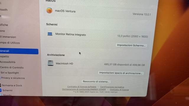 Elbasan, shes Laptop MacBook Pro 13” viti 2020 750 Euro