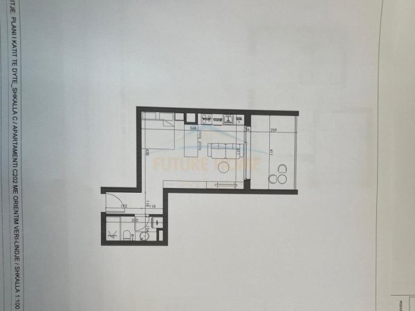 Tirane, shitet apartament 1+1+Ballkon Kati 2, 59 m² 50.065 € (Paskuqan)